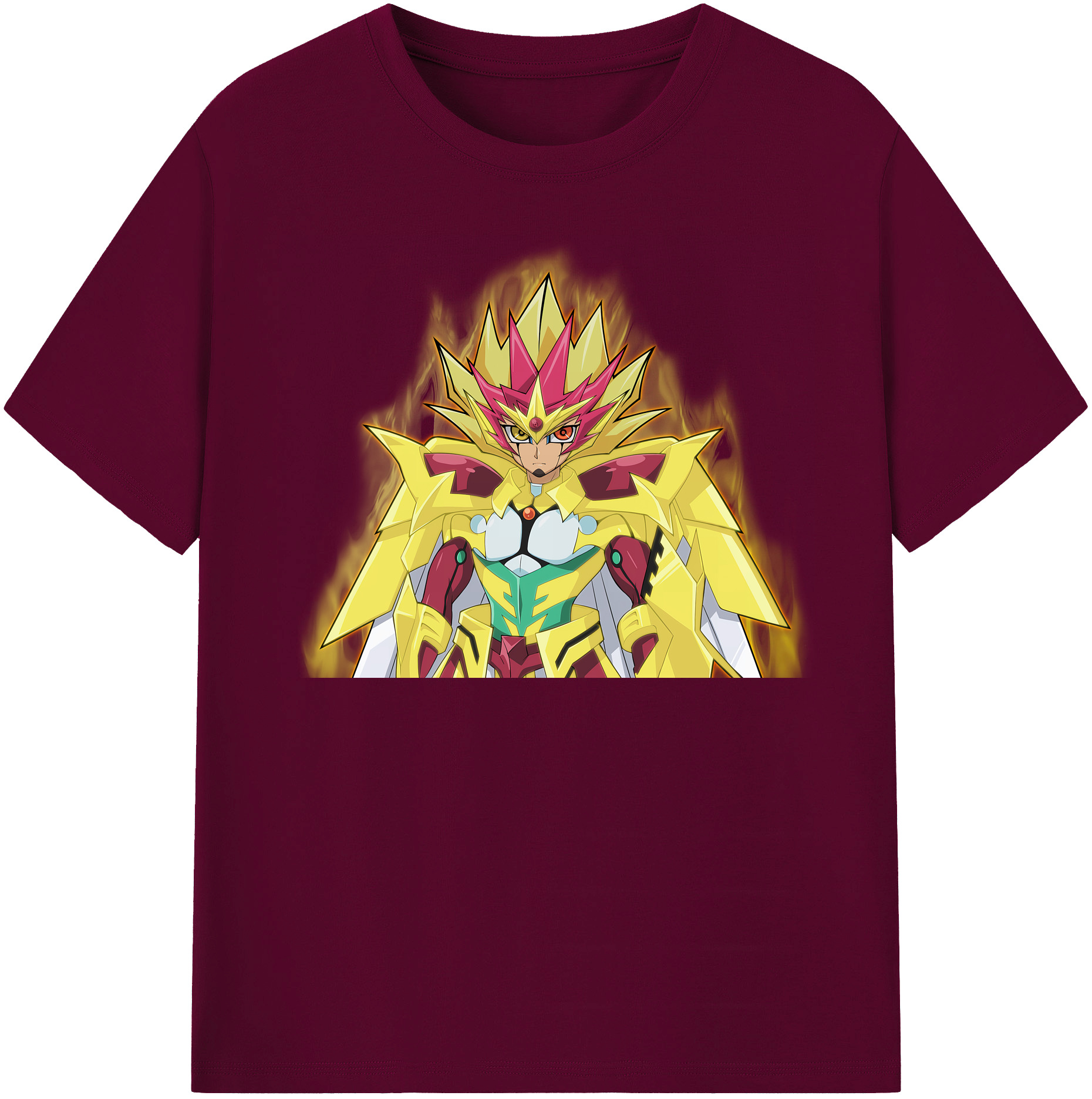 （画像用） 遊☆戯☆王 Yu-Gi-Oh! レディースカジュアルプリントTシャツ（綿100％）